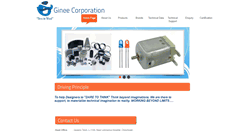 Desktop Screenshot of gineecorp.com